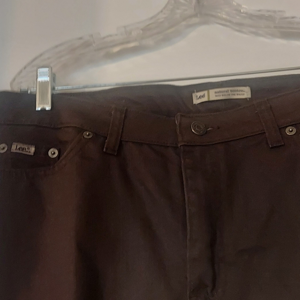 Lee Dark Brown Trousers